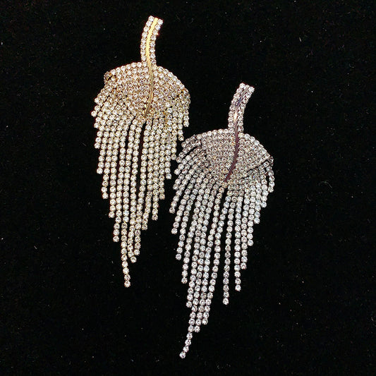 925 Silver-Pin Zircon  Earrings ED0001